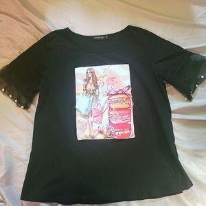 Unique Embellished Top